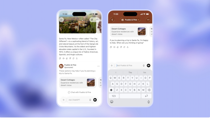OpenAI Says It Is Bringing Ads to ChatGPT