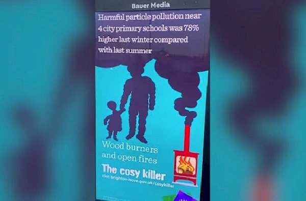 Advert banned for 'misleading' pollution claim