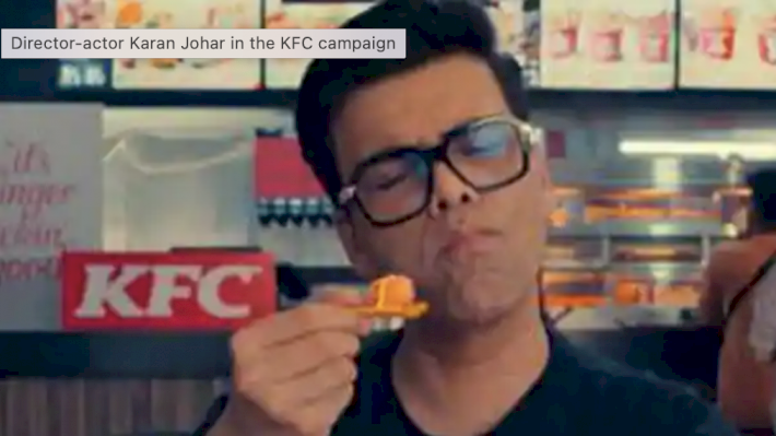 KFC launches new ad campaign with Karan Johar and Srinidhi Shetty