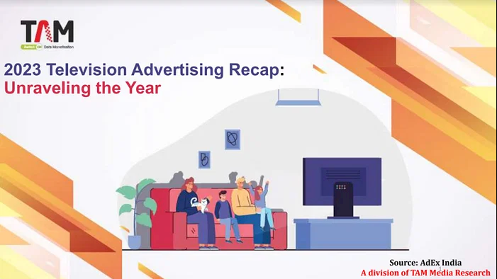 TV advertising volumes witnessed a 22% increase in 2023 compared to 2019: TAM AdEx